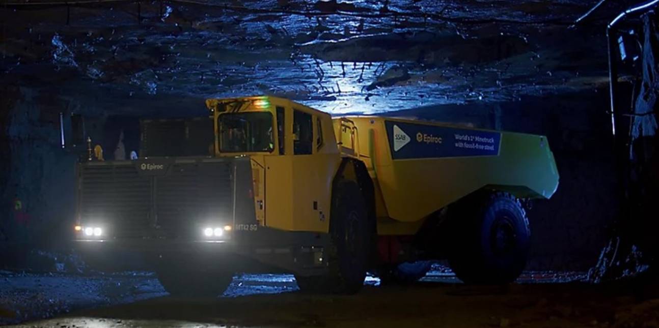Epiroc selecciona acero libre de combustibles fósiles para la caja del nuevo camión minero subterráneo post thumbnail image